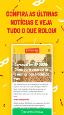 Blocos de Rua - Carnaval 2023 android App screenshot 0